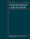 Modern Law Review cover image