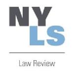 New York Law School Law Review cover image