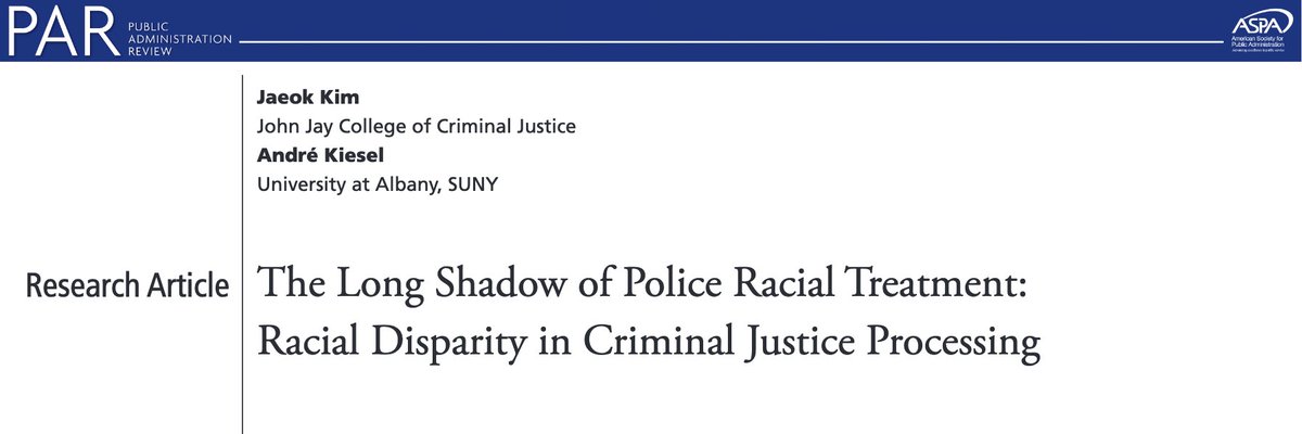 The Long Shadow of Police Racial Treatment: Racial Disparity in Criminal Justice Processing