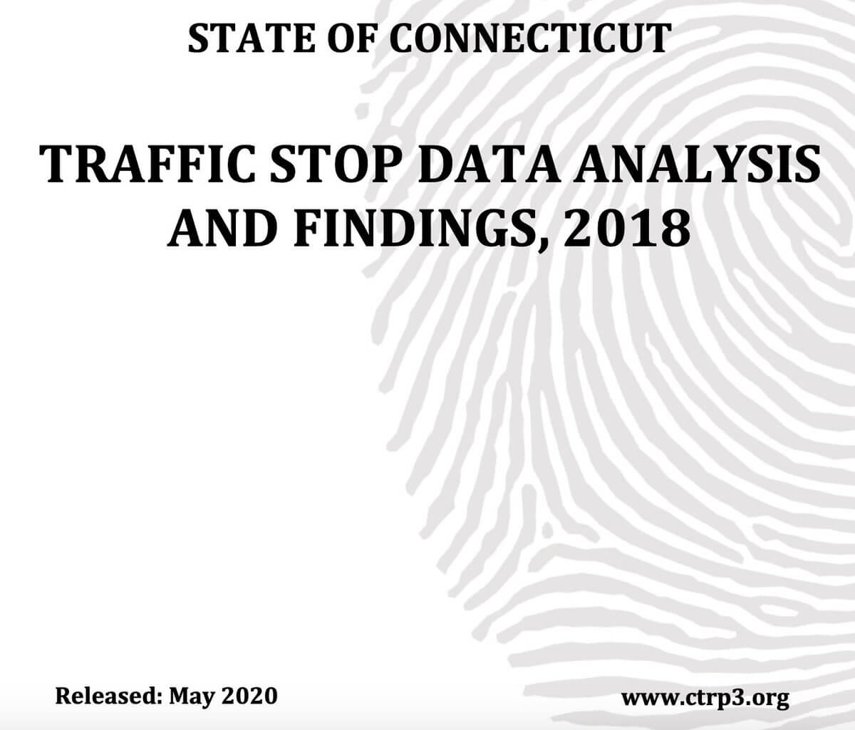 State of Connecticut Traffic Stop Data Analysis and Findings 2018