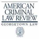 American Criminal Law Review cover image