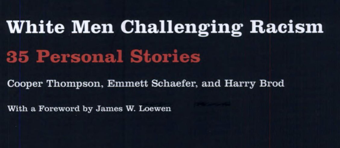 White Men Challenging Racism: 35 Personal Stories