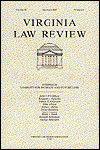 Virginia Law Review cover image