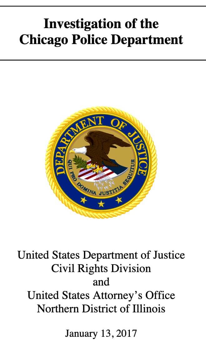 United States Department of Justice Civil Rights Division Investigation of the Chicago Police Department