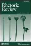 Rhetoric Review cover image