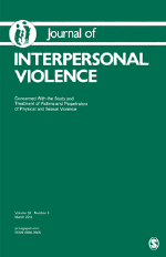 Journal of Interpersonal Violence cover image