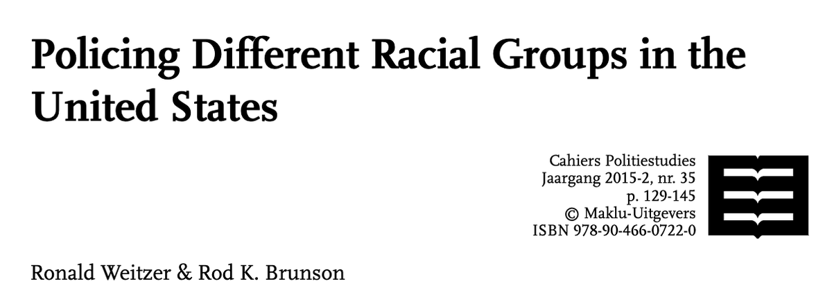 Policing Different Racial Groups in the United States