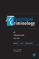 Theoretical Criminology cover image