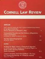 Cornell Law Review cover image