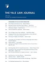 Yale Law Journal cover image