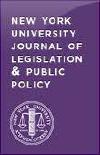 NYU Journal of Legislation and Public Policy cover image