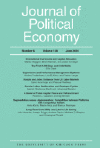 Journal of Political Economy cover image
