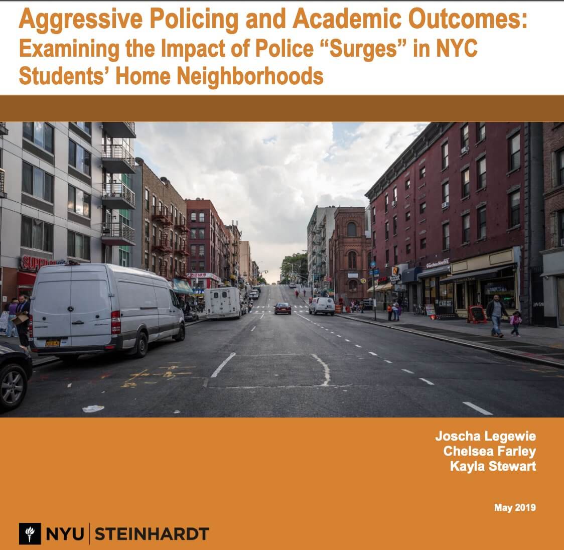 Aggressive Policing and Academic Outcomes: Examining the Impact of Police “Surges” in NYC Students’ Home Neighborhoods