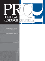 Political Research Quarterly cover image