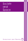 Environment and Planning D: Society and Space cover image