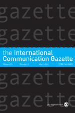 International Communication Gazette cover image