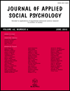 Journal of Applied Social Psychology cover image