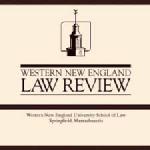 Western New England Law Review cover image