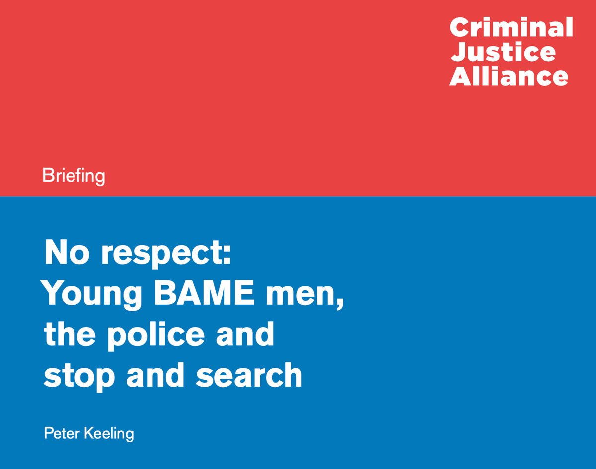 No Respect: Young BAME Men, the Police and Stop and Search