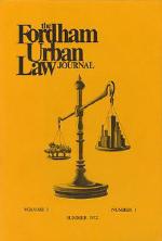 Fordham Urban Law Journal cover image