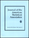 Journal of the American Statistical Association cover image