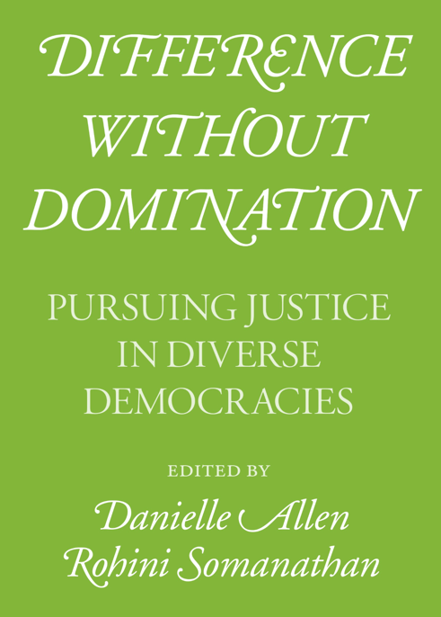 Difference without Domination: Pursuing Justice in Diverse Democracies