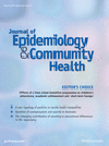 Journal of Epidemiology & Community Health cover image