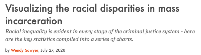 Visualizing the racial disparities in mass incarceration