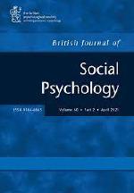 British Journal of Social Psychology cover image