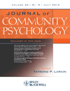 Journal of Community Psychology cover image